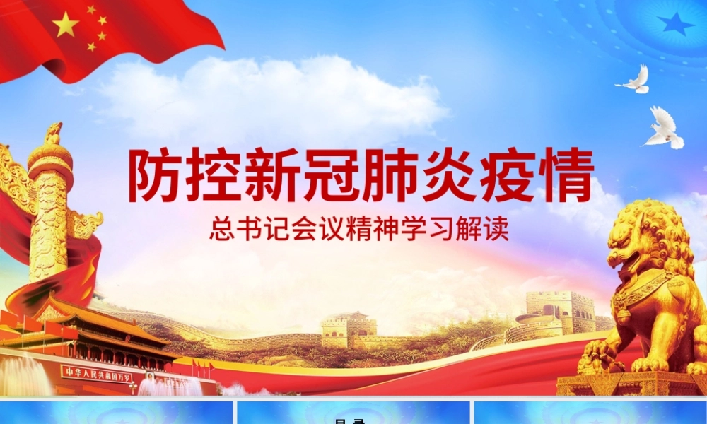 疫情党课防控新型冠状病毒肺炎会议党课PPT.pptx