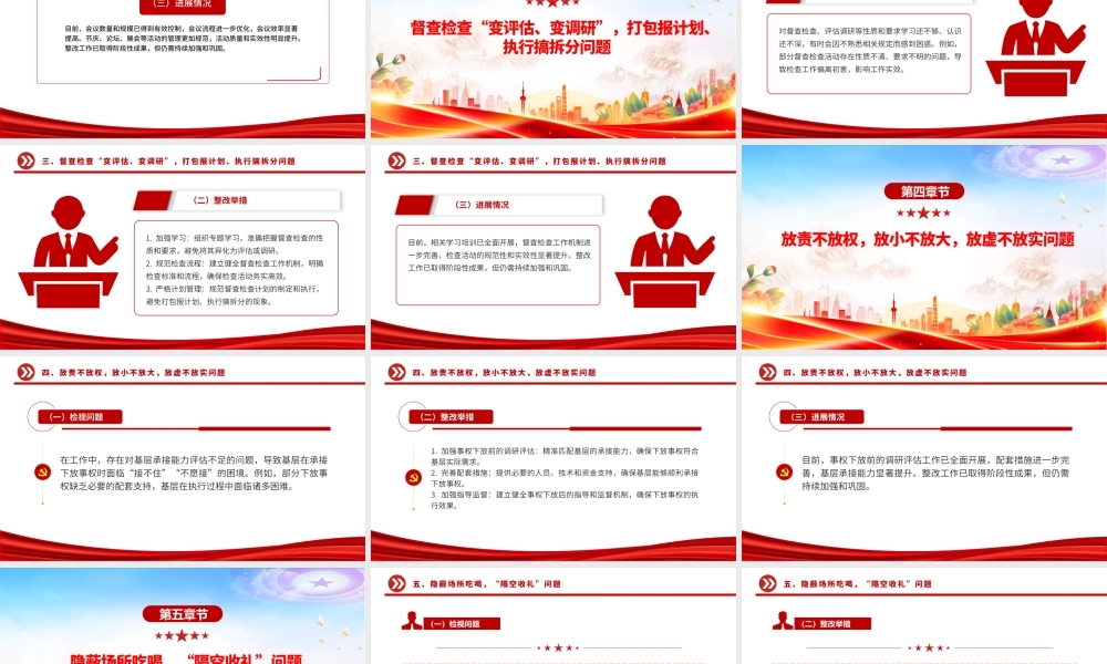 隐形变异作风问题的检视与整改PPT精美简洁党的作风建设课件.pptx