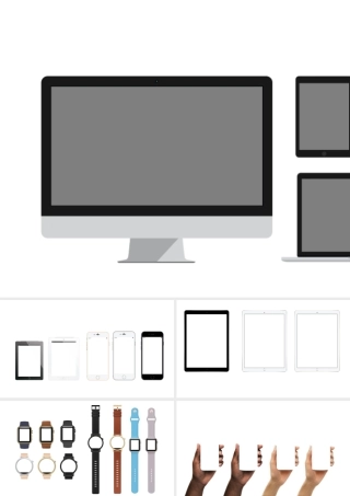 4.素材-产品模型电脑手机平板.pptx