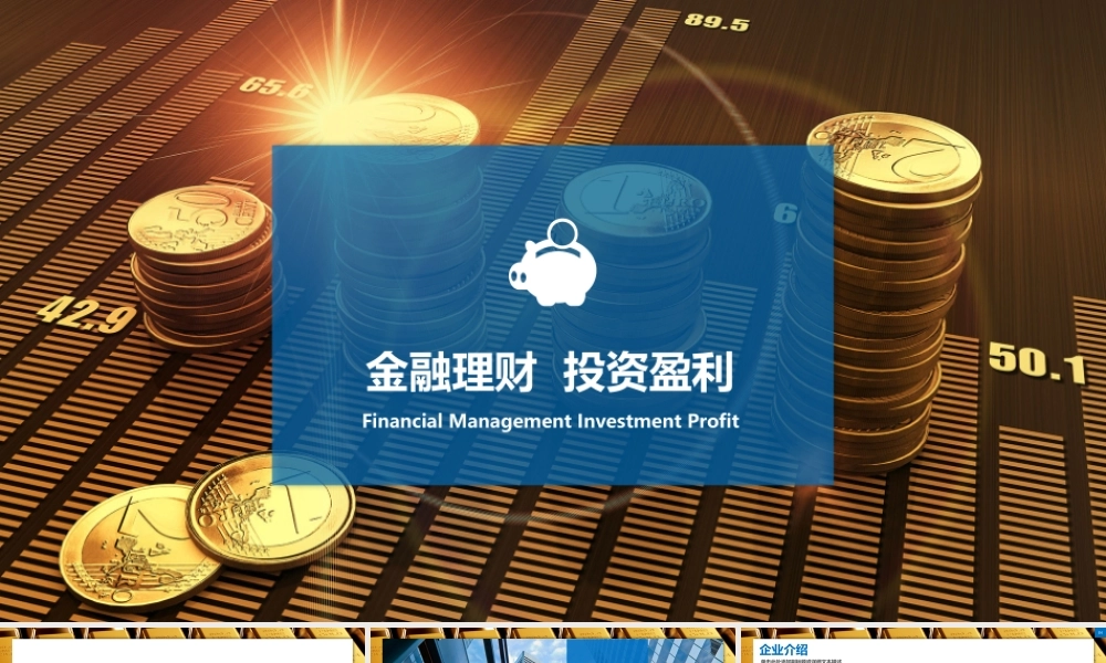 7金融服务介绍投资前景分析PPT模版.pptx