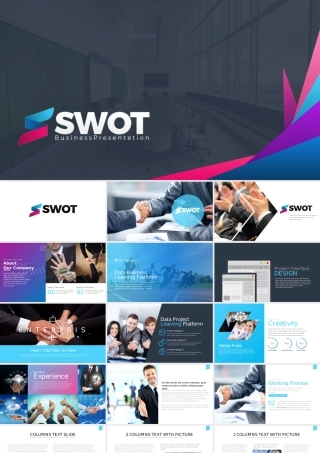 9-简约SWOT分析商务业务介绍ppt模板.pptx