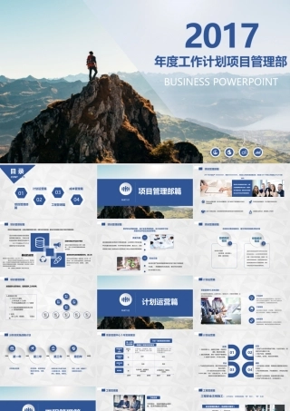 2017年度工作计划项目管理部.pptx