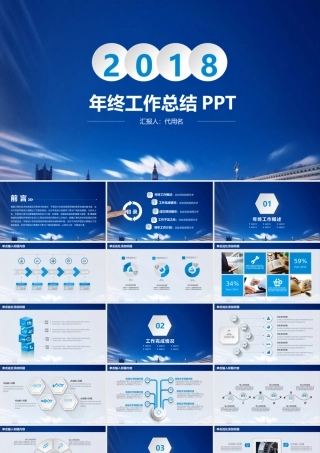 2018年终工作总结PPT.pptx
