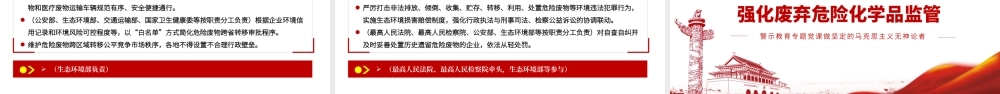 2021强化危险废物监管和利用处置能力改革实施方案PPT.pptx