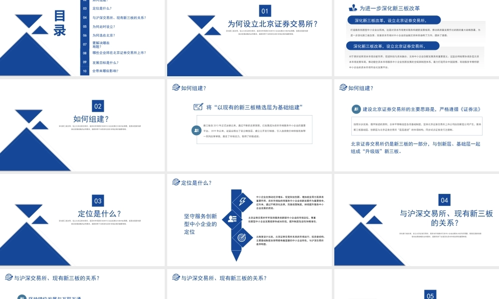 2021设立北京证券交易所PPT北交所资本市场服务国家建设知识解答课件.pptx