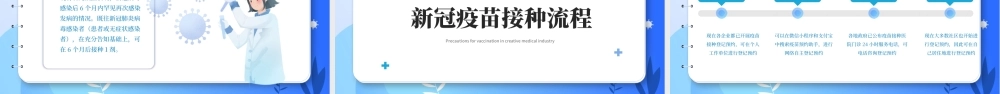 2021新冠疫苗接种技术指南PPT蓝色卡通疫苗接种建议流程注意事项讲解模板下载1.pptx