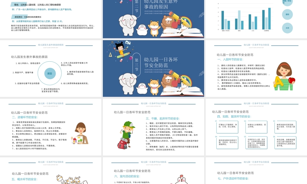 2021幼儿园教师培训PPT卡通创意幼师任职条件和工作要求及幼儿园安全教育宣教课件.pptx