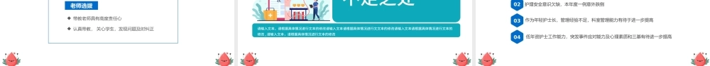 2022护士长工作述职PPT蓝色简约商务医疗护士长工作述职报告工作总结模板.pptx