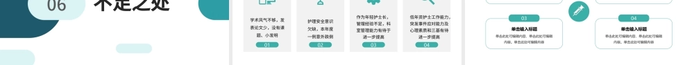 2022护士长述职报告PPT创意简约风护士长述职报告工作汇报课件模板.pptx