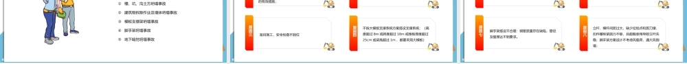 2022建筑工地安全培训PPT卡通风建筑工地安全施工重于泰山专题课件模板下载.pptx