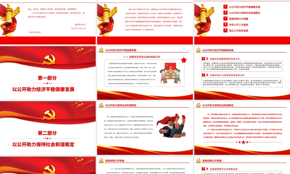 2022年政务公开工作要点的通知.pptx