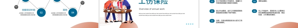 2022企业五险一金培训PPT商务风企业新员工五险一金培训学习课件模板.pptx
