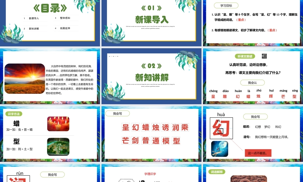 2022我们奇妙的世界PPT第22课小学三年级语文下册部编人教版教学课件 (1).pptx