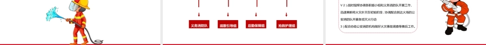 2022消防校园疏散演习PPT卡通简洁预防校园火灾事故的发生主题班会课件下载.pptx