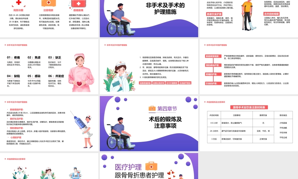 2022医疗护理跟骨骨折患者护理PPT简约风医疗护理教育宣传培训课件.pptx