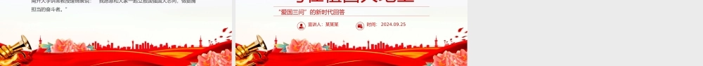 2024把青春华章写在祖国大地上PPT“爱国三问”的新时代回答大思政课.pptx