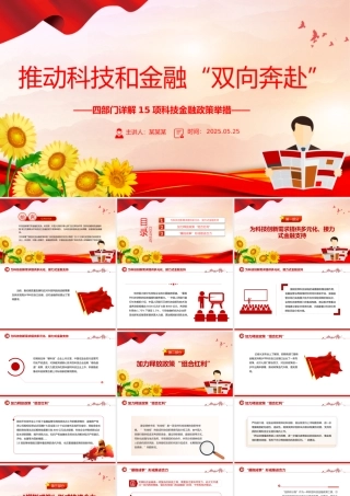 2025年15项科技金融政策举措详解PPT课件下载.pptx