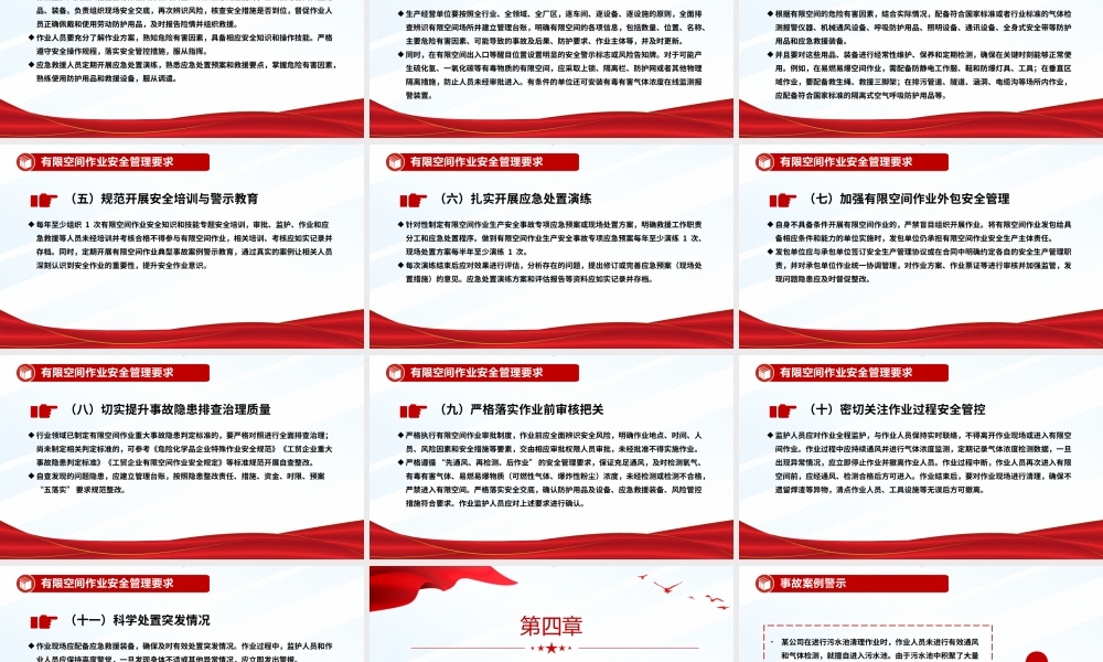 2025全国安全生产月宣讲教育之有限空间作业安全要点PPT课件下载.pptx