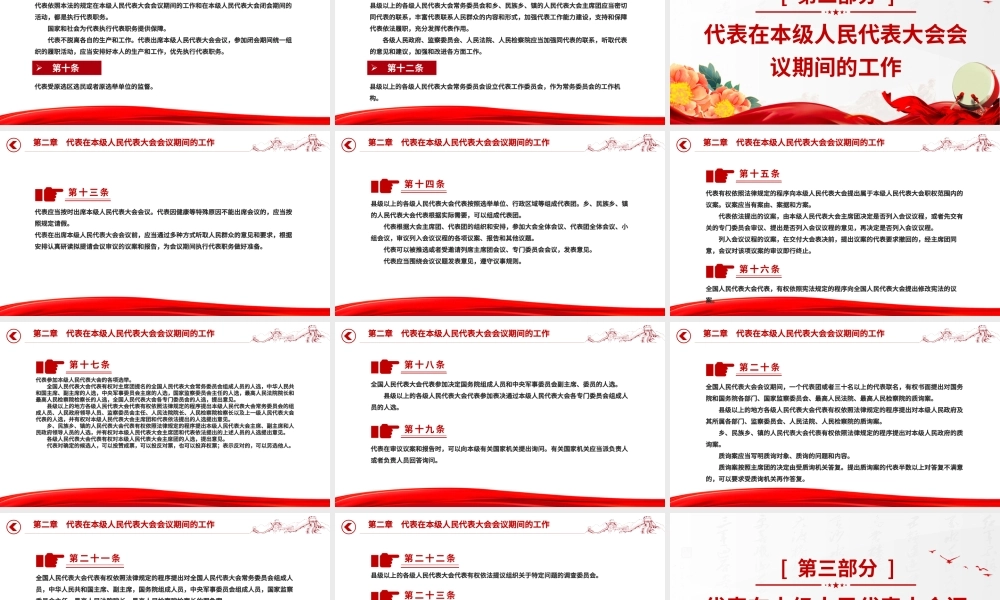 2025新修订《全国人民代表大会和地方各级人民代表大会代表法》PPT课件.pptx