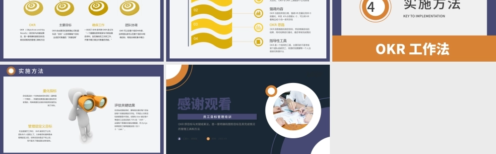 OKR工作法PPT大气清新员工目标管理培训PPT模板.pptx