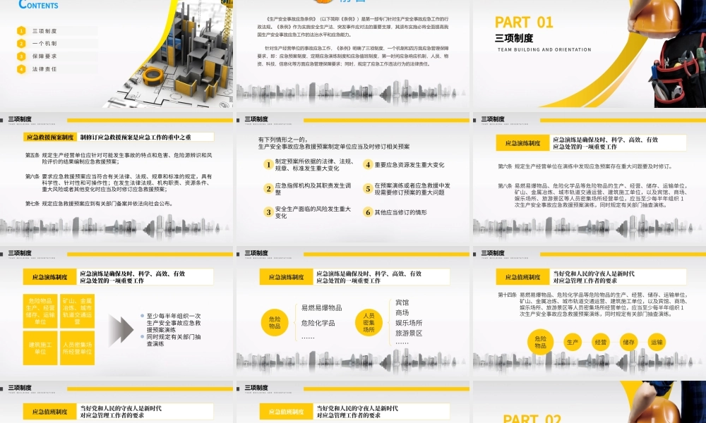 安全生产月PPT企业安全培训课件模板.pptx
