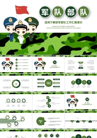 八一军队改革部队教育军事国防PPT.pptx