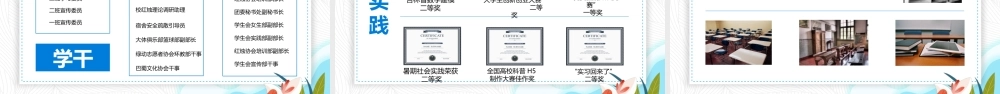 彩色温馨校园寝室文化节宿舍文化动态展示PPT.pptx