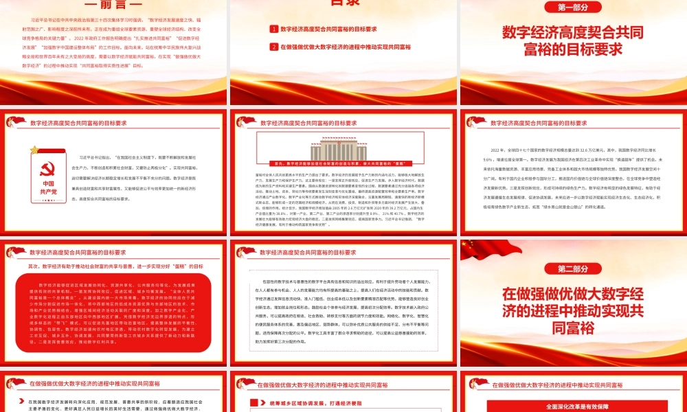 充分发挥数字经济在推进共同富裕中的重要作用.pptx