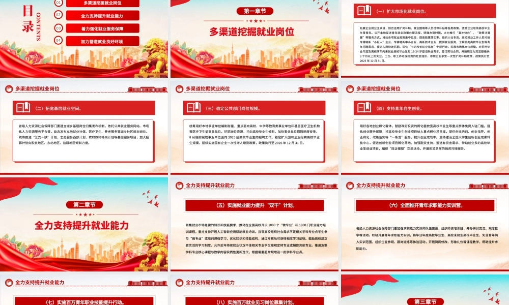 关于做好2025年高校毕业生等青年就业工作的通知PPT课件.pptx