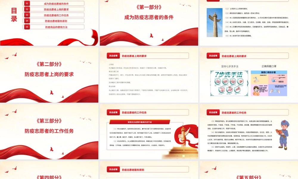 防疫志愿者培训指南.pptx