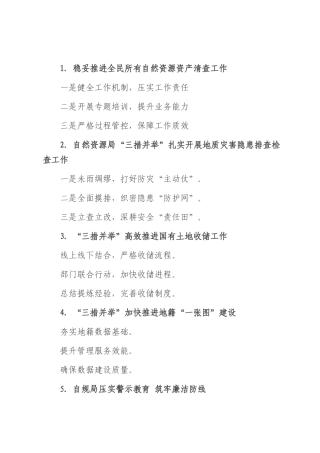 自然资源和规划工作写作提纲30例.docx