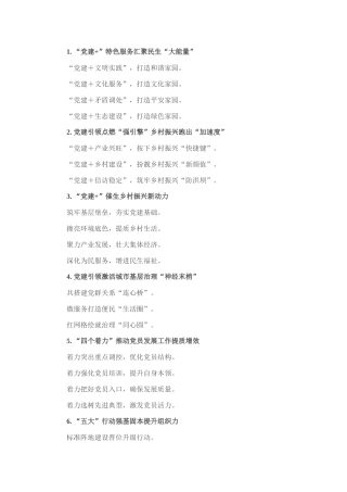 组织工作写作提纲30例（20250830）.docx