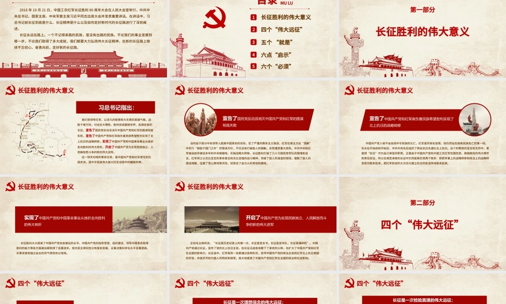 纪念长征80周年重要讲话学习.pptx