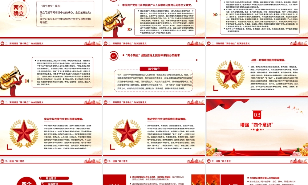 坚强核心PPT大气精美2023年团员和青年主题教育专题团课课件.pptx
