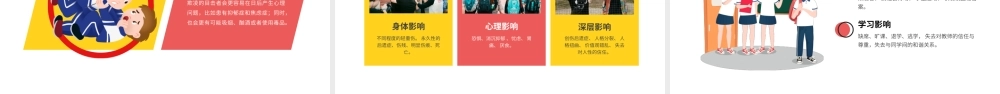 卡通学校教育拒绝校园暴力动态PPT模板.pptx