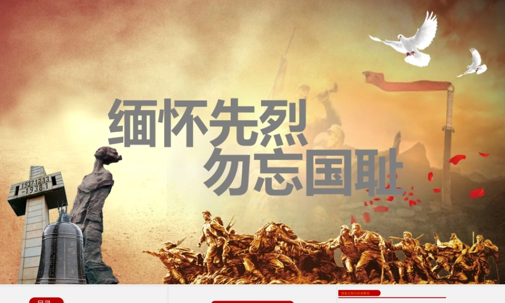 缅怀先烈勿忘国耻爱国主义教育.pptx