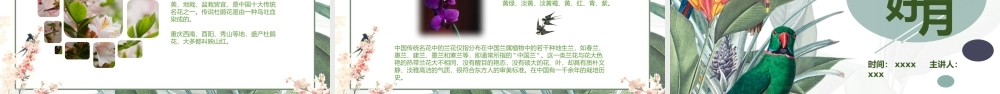 你好三月PPT绿色简约清新三月遇见更好的自己通用模板.pptx