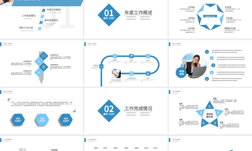欧美风商务工作汇报PPT模版.pptx