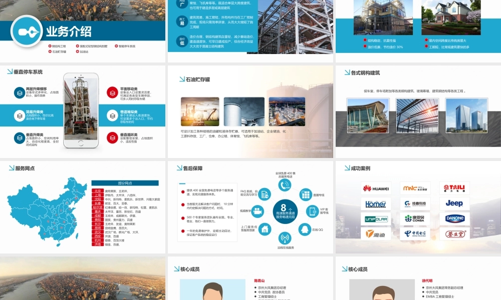 企业公司简介产品简介设计提案解决方案PPT.pptx