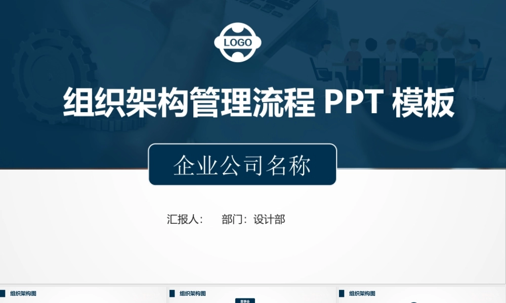 企业组织管理流程图.pptx