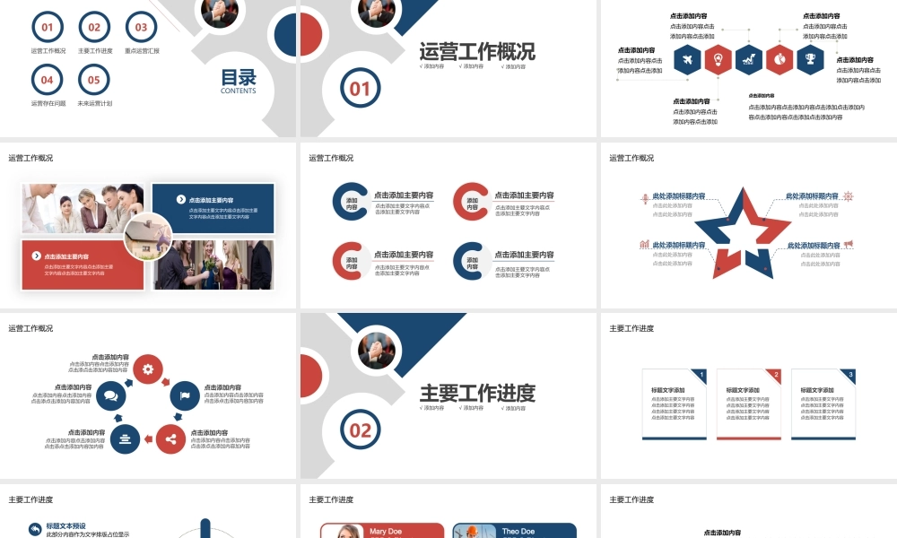 商务运营工作总结计划PPT.pptx