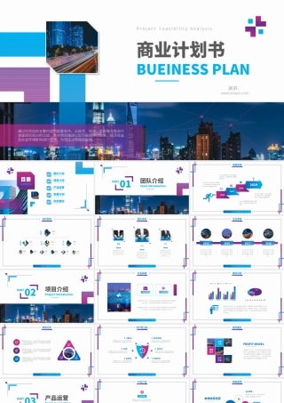 时尚高端企业创业项目商业计划书PPT.pptx