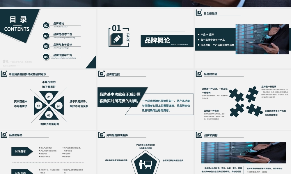 实用简约企业培训之品牌营销技巧培训PPT.pptx
