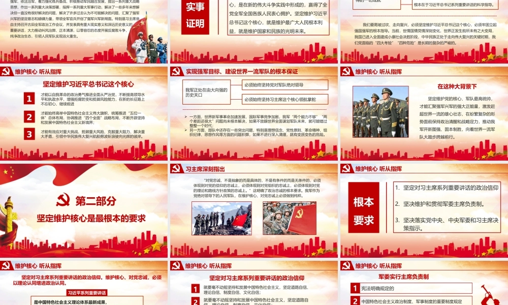 维护核心 听从指挥.pptx
