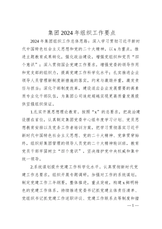 集团2024年组织工作要点.docx