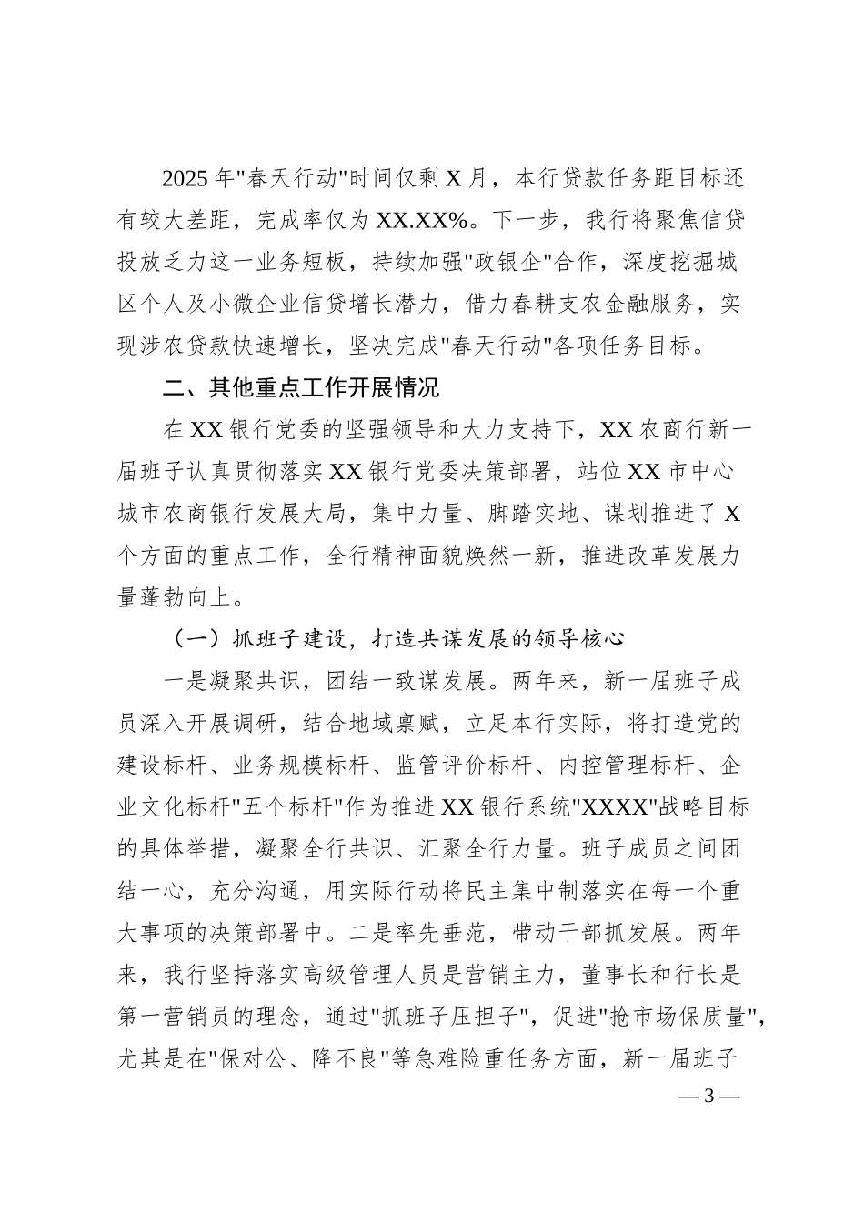 在XX行长莅临XX银行调研座谈会.docx_第3页