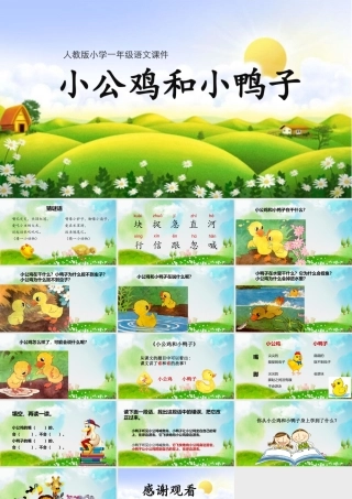 小公鸡和小鸭子.pptx