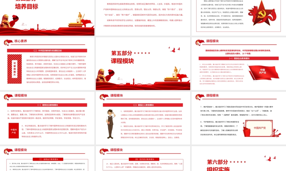 新时代中学团课教育指导大纲.pptx
