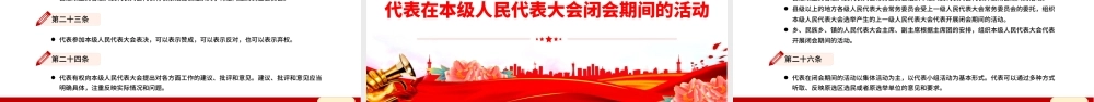 新修订《全国人民代表大会和地方各级人民代表大会代表法》PPT课件.pptx
