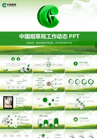 烟草局工作汇报PPT.pptx